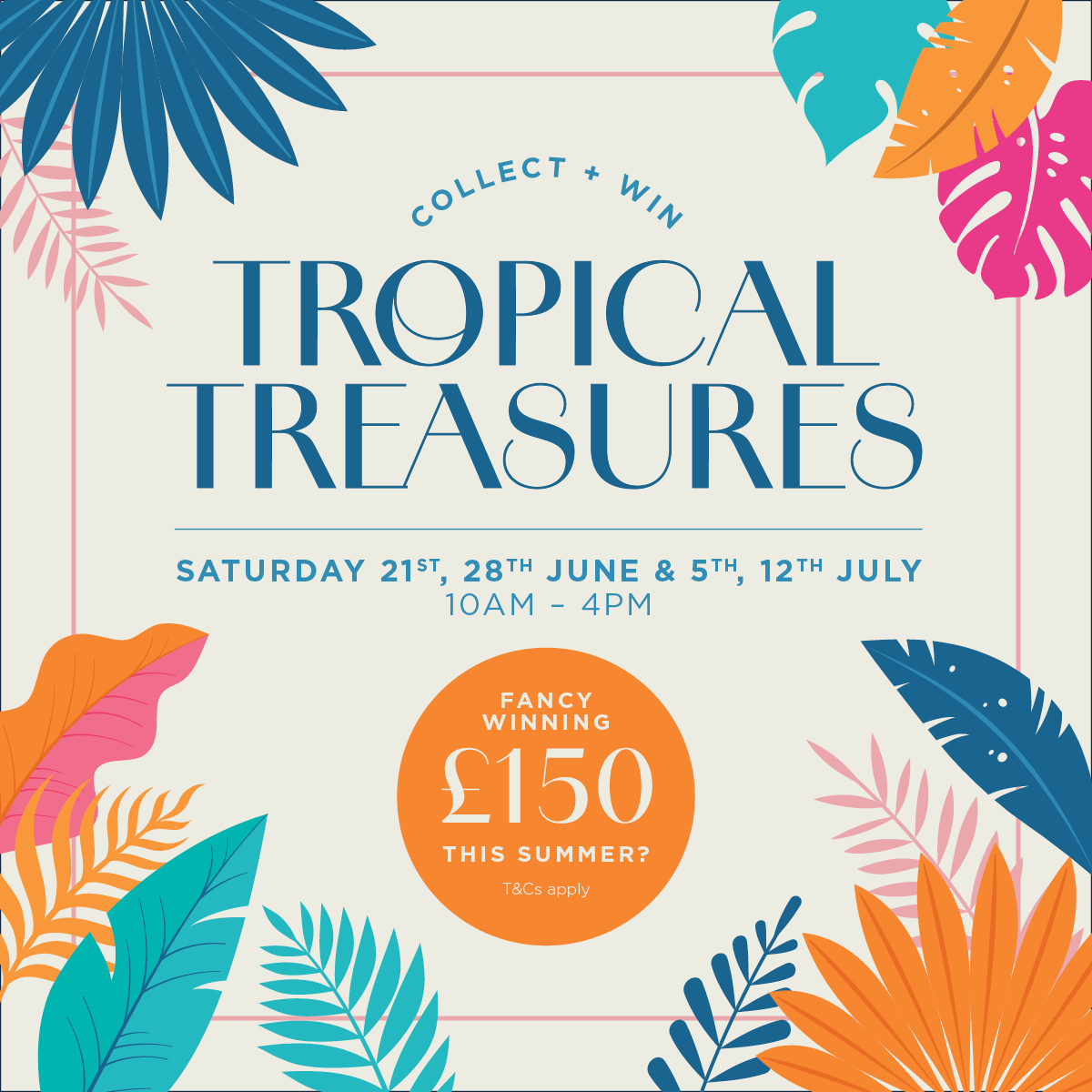 WIN £150 with VPSC! 3 B3883 VPSC Tropical Treasures Social Tile