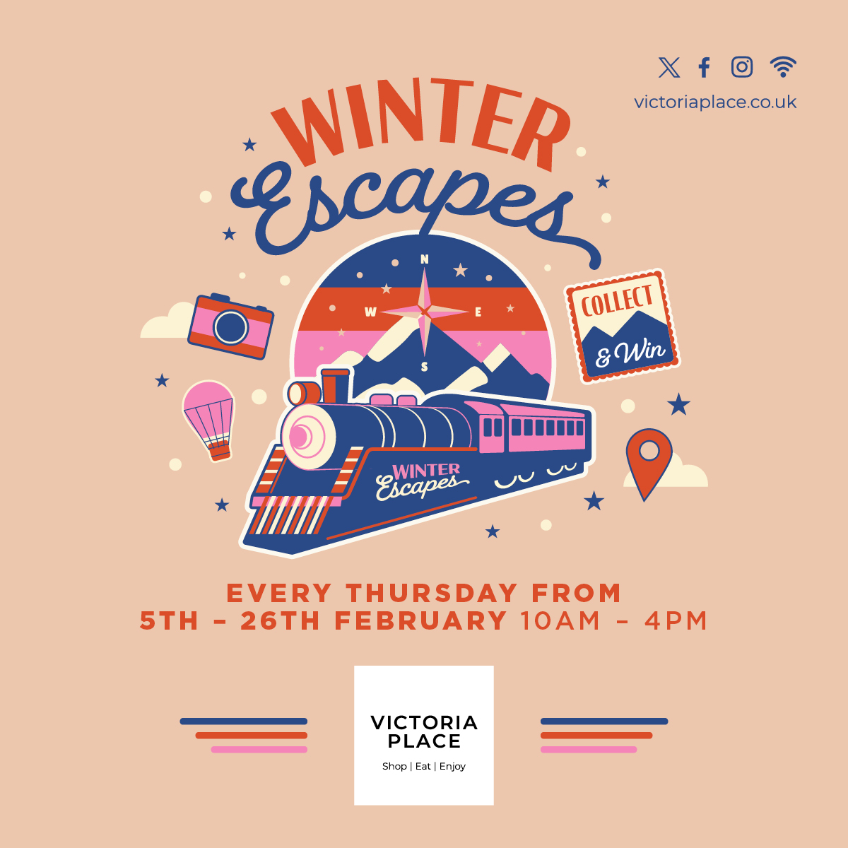 Shop. Eat. Enjoy. Be Rewarded! 1 B5104 VPSC Polar Adventures Feb Social 1200 x 1200 1