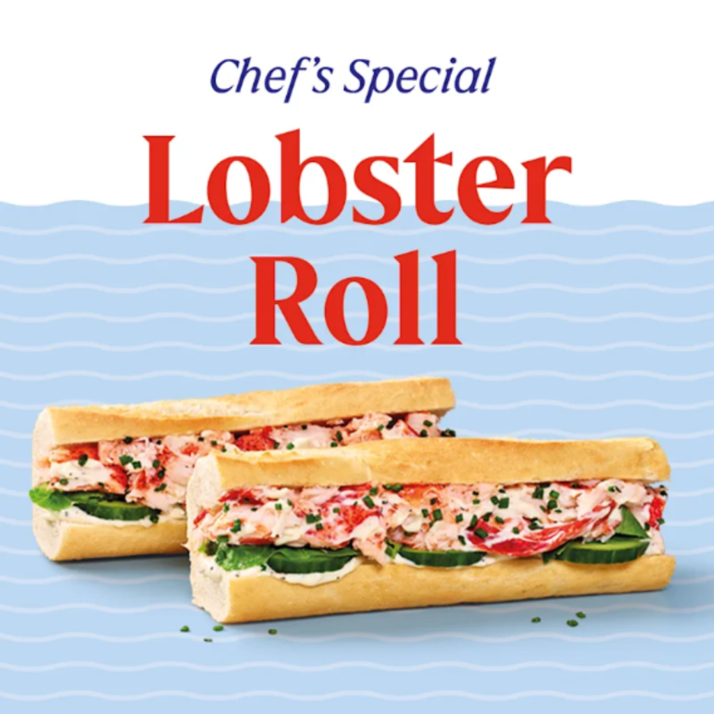 Chef's Special Lobster Roll has returned to Pret 3 Pret A Manger Lobster Roll
